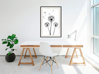 Botanical Wall Art - End of Summer-artwork for wall with acrylic glass protection