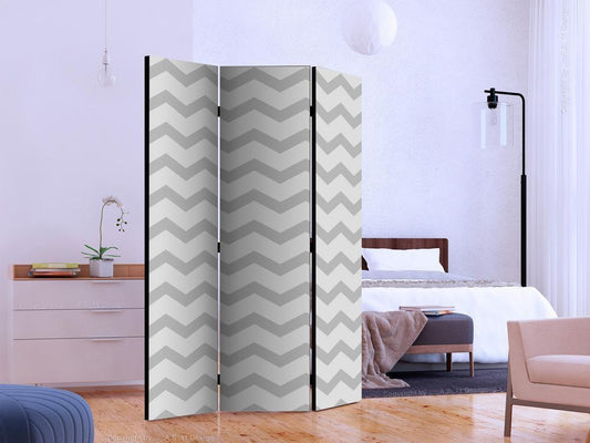 Decorative partition-Room Divider - Brain waves-Folding Screen Wall Panel by ArtfulPrivacy