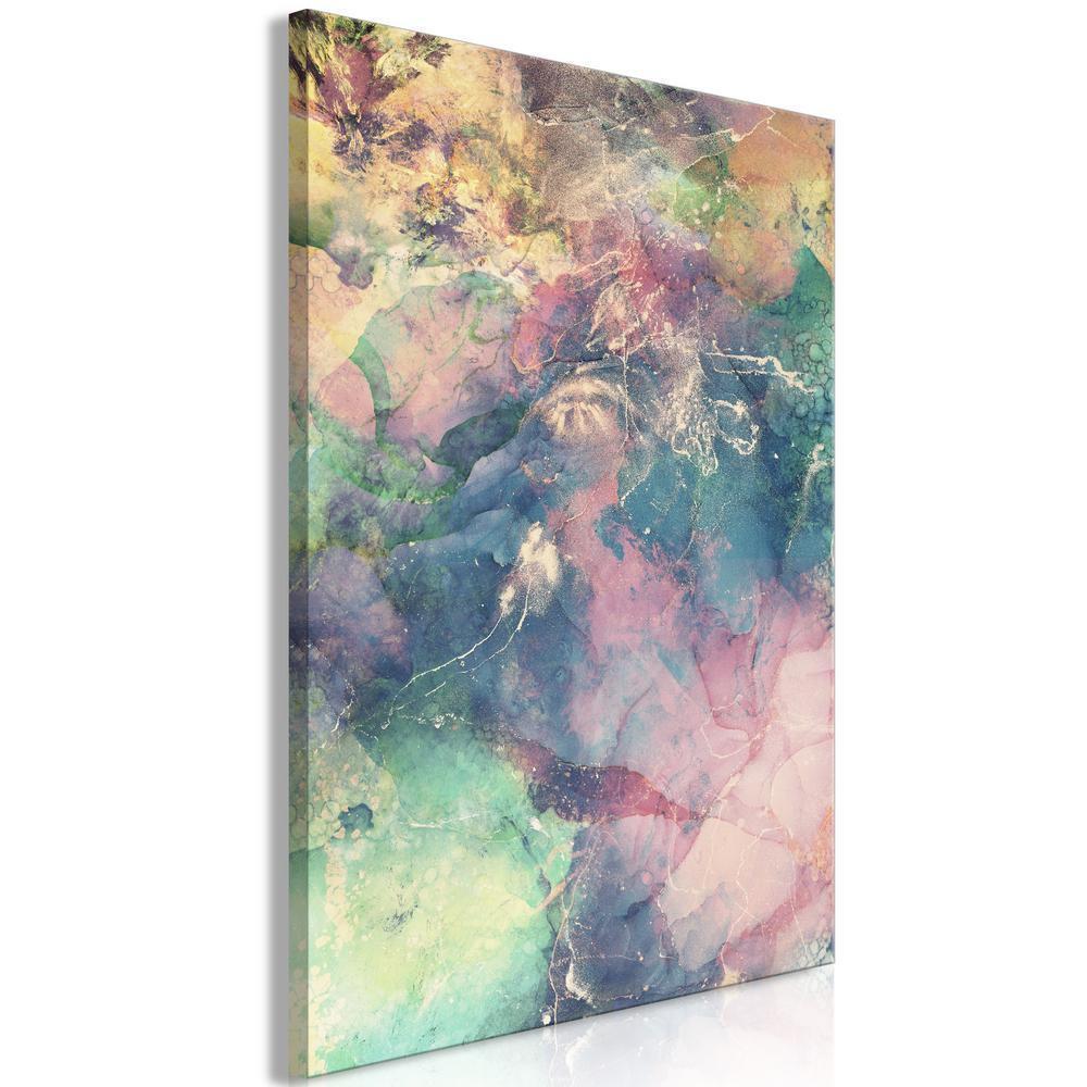 Canvas Print - Explosive Colors (1 Part) Vertical-ArtfulPrivacy-Wall Art Collection