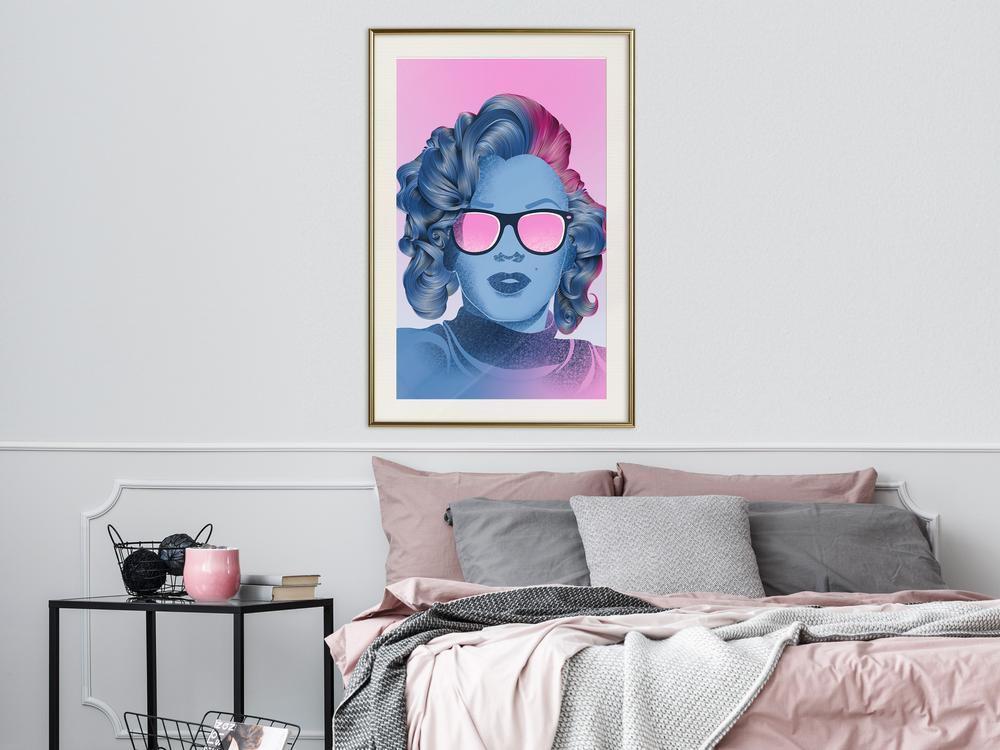 Wall Decor Portrait - Pop Culture Icon-artwork for wall with acrylic glass protection