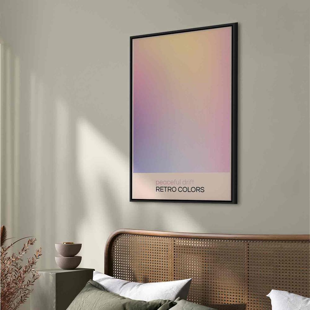 Canvas Print - Peaceful Drift - Delicate Pastel Shades Creating a Harmonious Whole