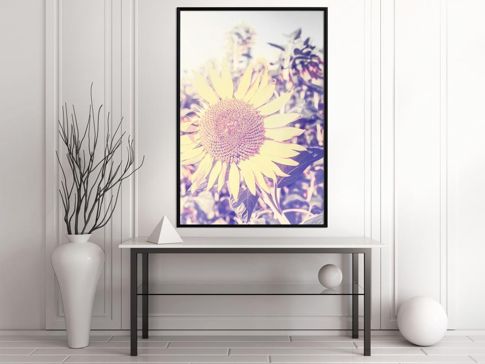 Botanical Wall Art - Facing the Sun-artwork for wall with acrylic glass protection