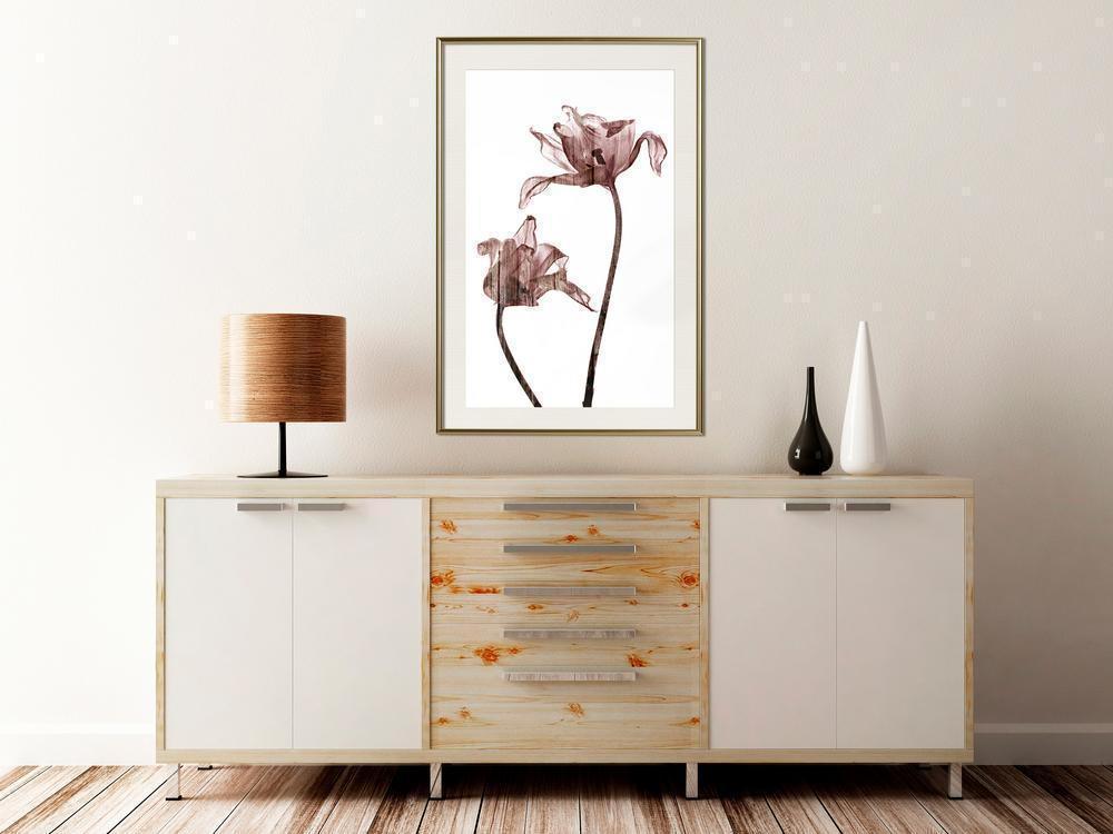 Botanical Wall Art - Flashback of Last Summer-artwork for wall with acrylic glass protection