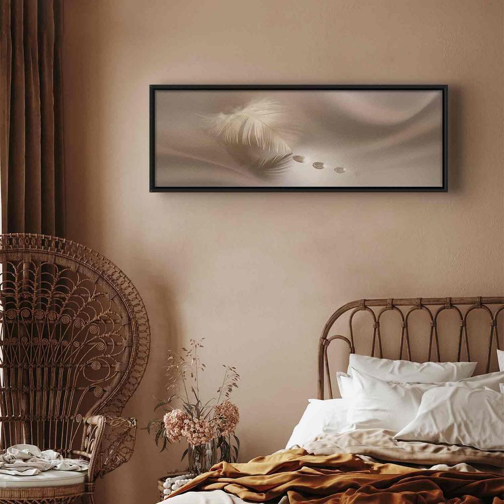 Canvas Print - Delicate Feather