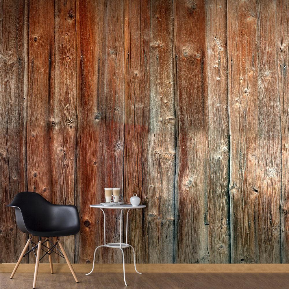 Wall Mural - Forest Cottage-Wall Murals-ArtfulPrivacy