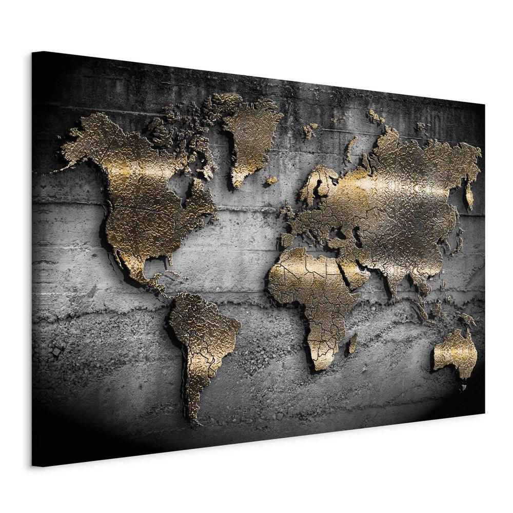 Canvas Print - Jewels of the World (1 Part) Wide-ArtfulPrivacy-Wall Art Collection