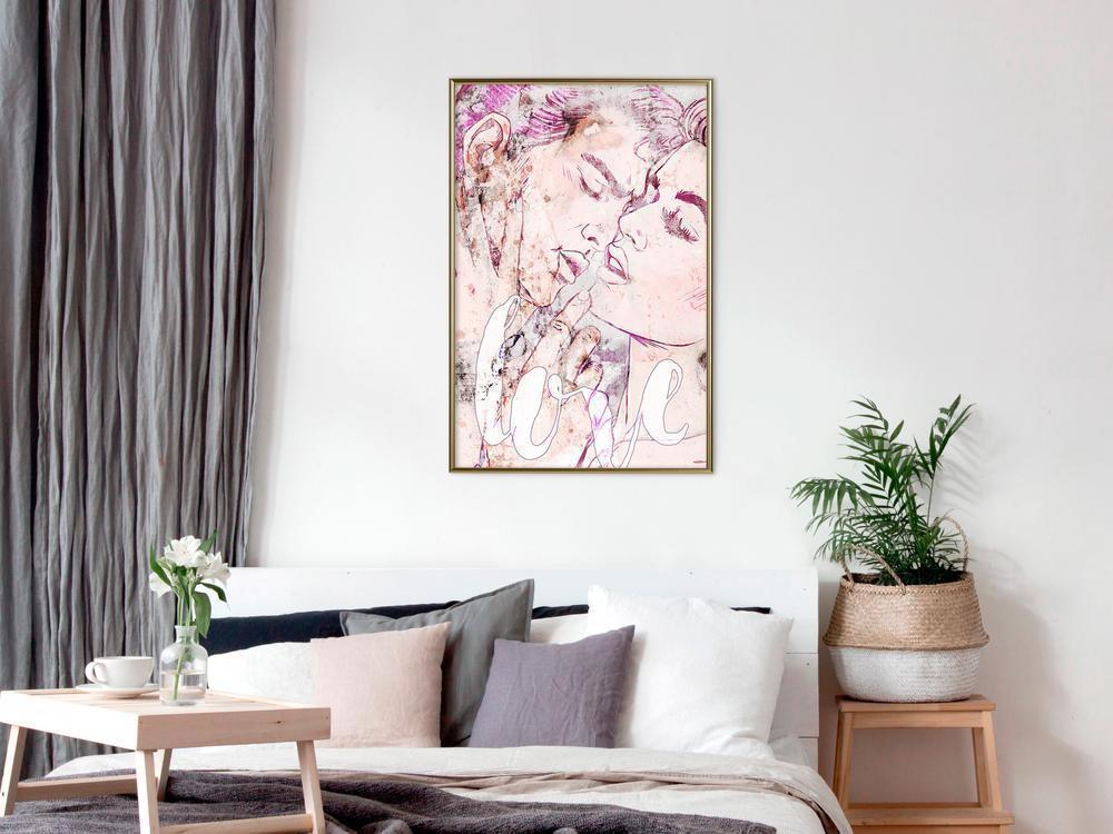 Wall Decor Portrait - Colourful Fascination-artwork for wall with acrylic glass protection