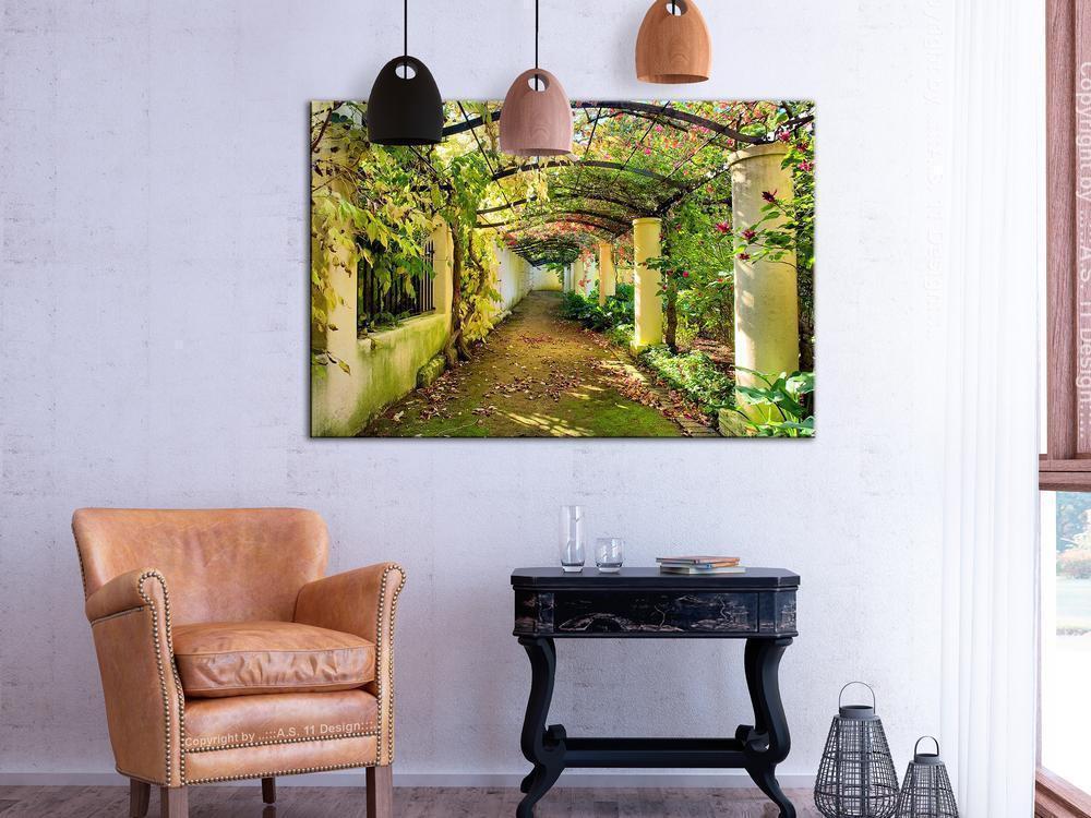 Canvas Print - Pergola (1 Part) Wide-ArtfulPrivacy-Wall Art Collection