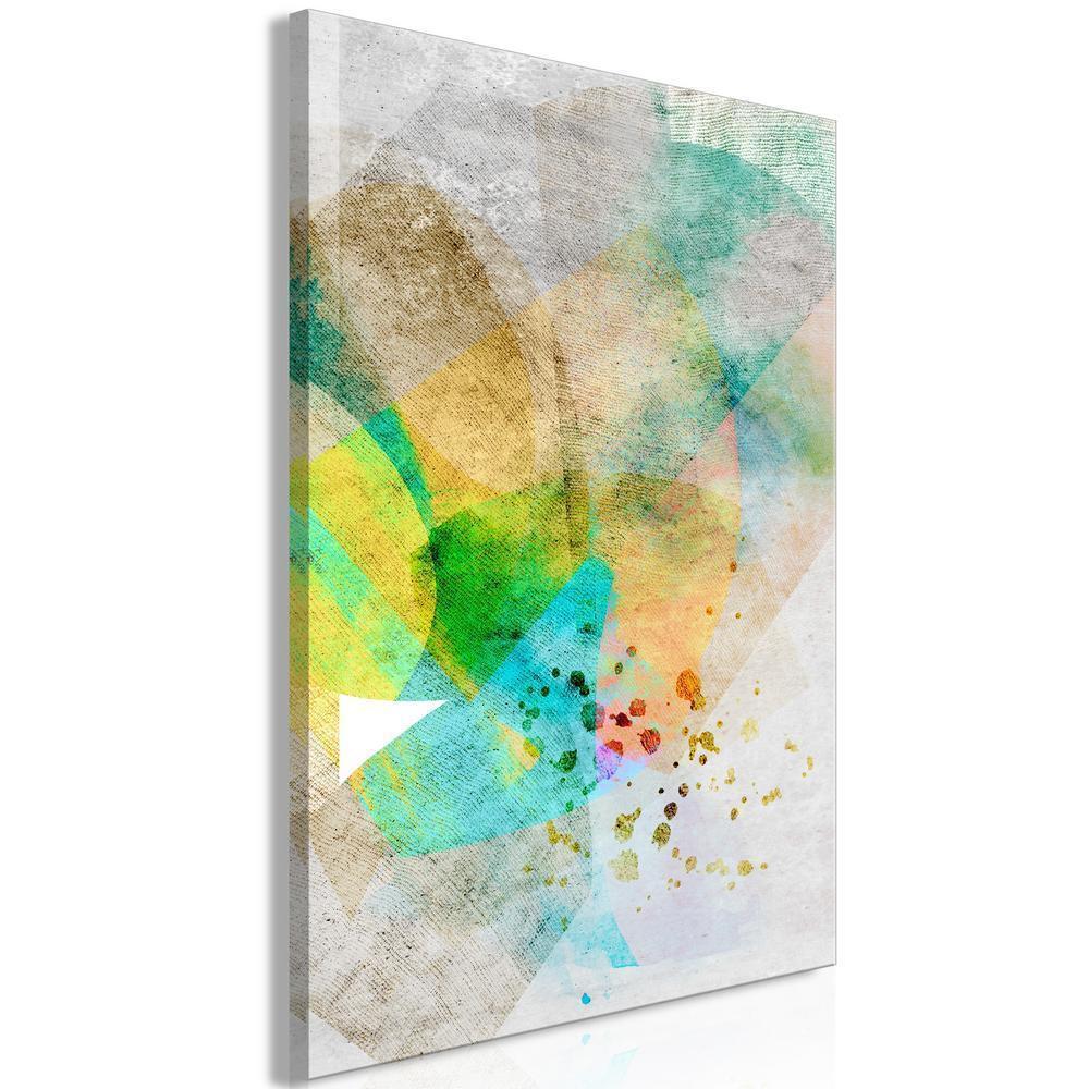 Canvas Print - Butterfly and Dreams (1 Part) Vertical-ArtfulPrivacy-Wall Art Collection