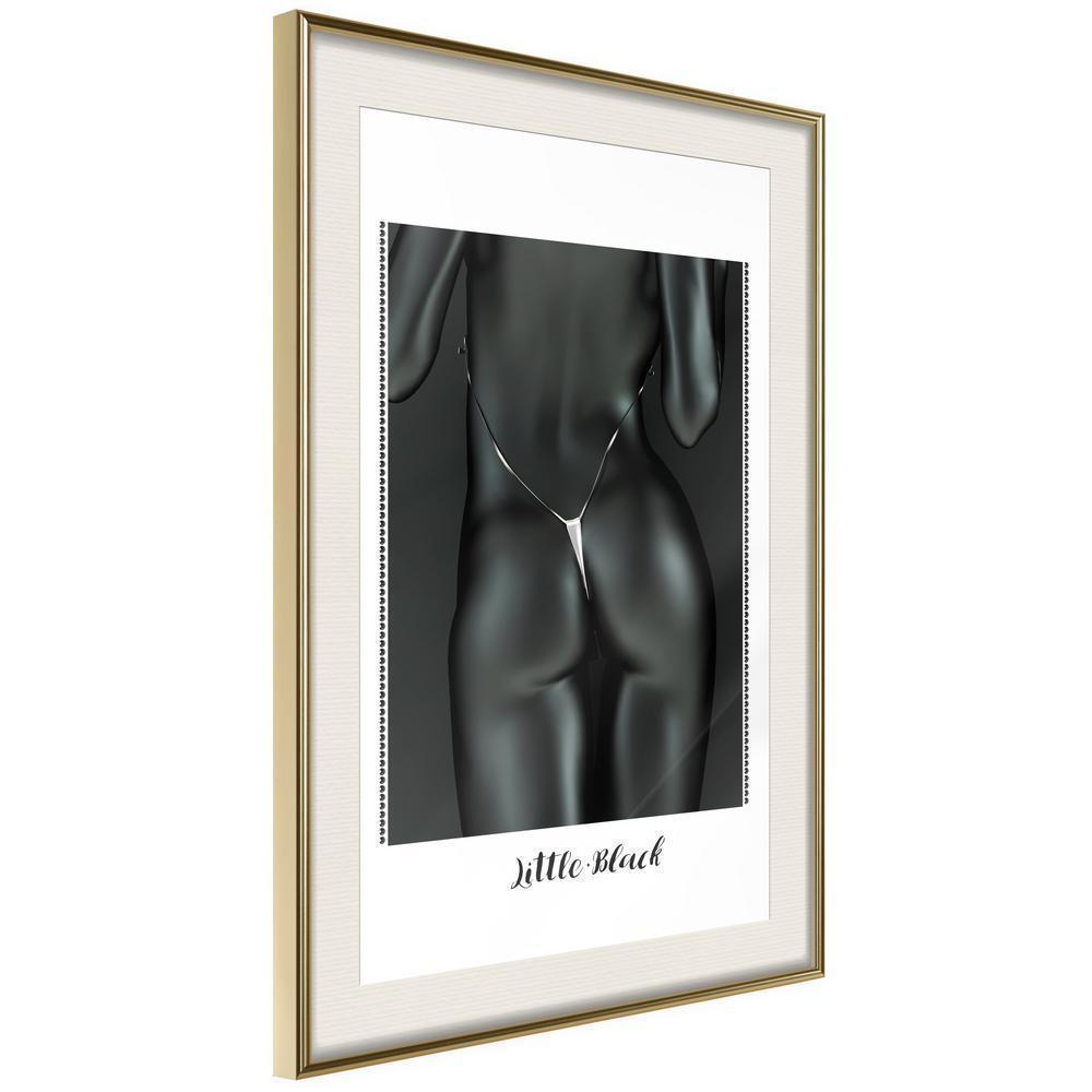 Wall Decor Portrait - Beauty of the Female Body-artwork for wall with acrylic glass protection