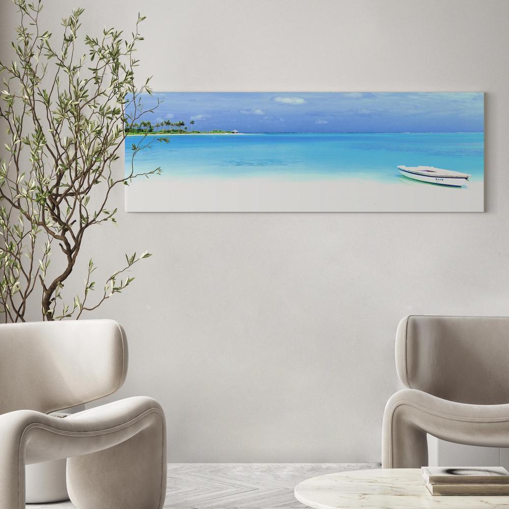 Canvas Print - Azure Paradise-ArtfulPrivacy-Wall Art Collection