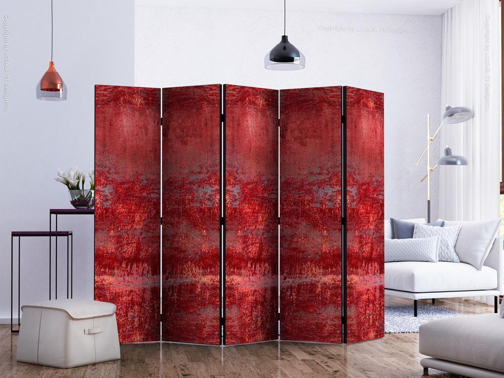 Decorative partition-Room Divider - Carmine Concert II-Folding Screen Wall Panel by ArtfulPrivacy