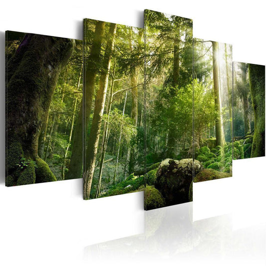 Canvas Print - The Beauty of the Forest-ArtfulPrivacy-Wall Art Collection