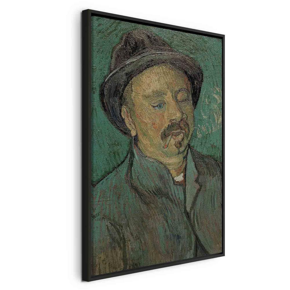 Canvas Print - Portrait of a oneeyed man (Vincent Van Gogh)