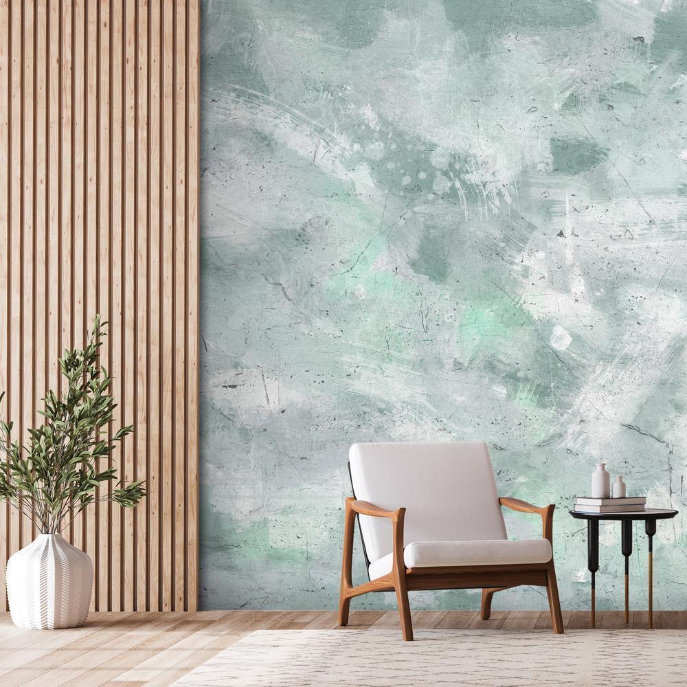 Wall Mural - Mint Impression-Wall Murals-ArtfulPrivacy