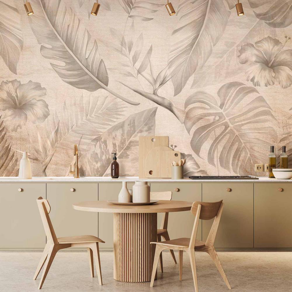 Wall Mural - Tropic in Sepia