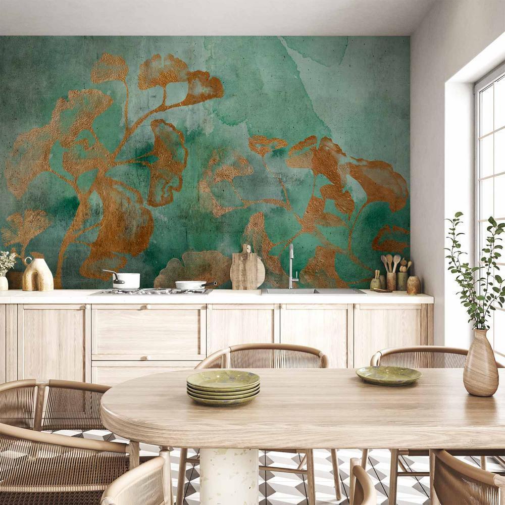 Wall Mural - Copper Ginkgo