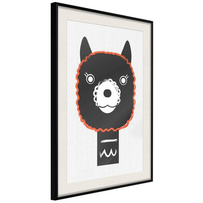 Nursery Room Wall Frame - Cute Smile-artwork for wall with acrylic glass protection