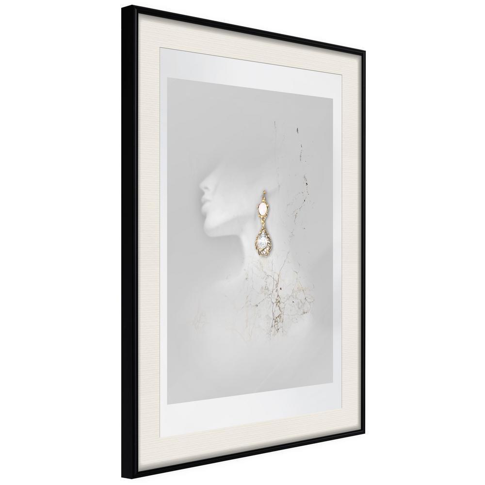 Vintage Motif Wall Decor - Jewelry is the Best Gift-artwork for wall with acrylic glass protection