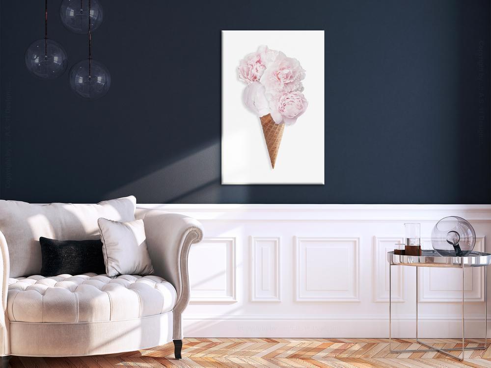 Canvas Print - Flower Flavor (1 Part) Vertical-ArtfulPrivacy-Wall Art Collection