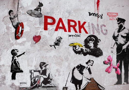 Wall Mural - [Banksy] Graffiti Diveristy-Wall Murals-ArtfulPrivacy