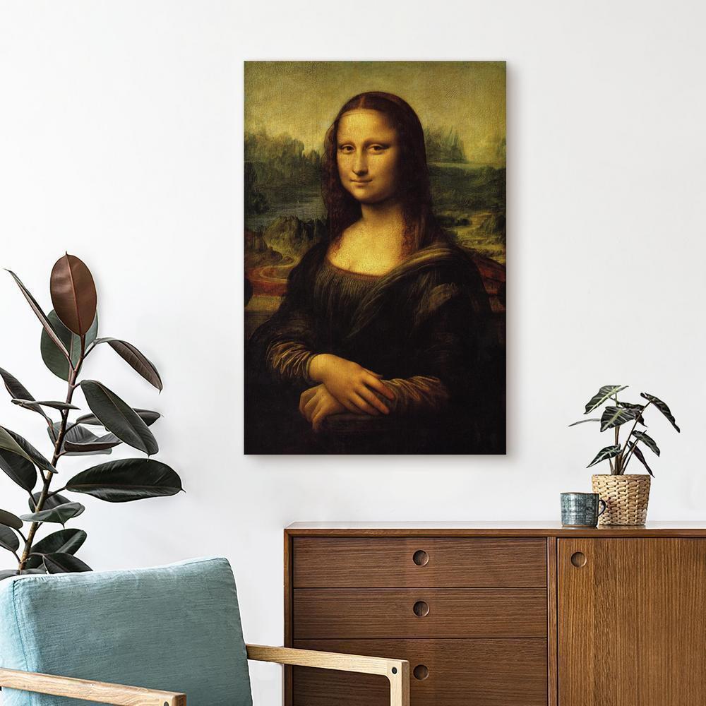 Canvas Print - Mona Lisa-ArtfulPrivacy-Wall Art Collection