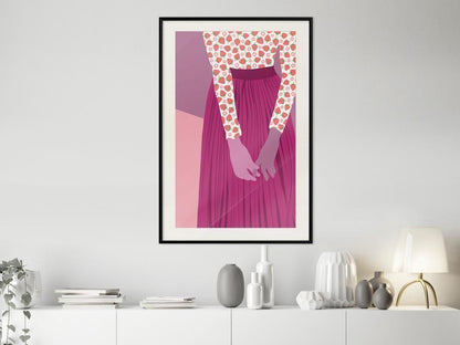 Wall Decor Portrait - Fruity Blouse-artwork for wall with acrylic glass protection