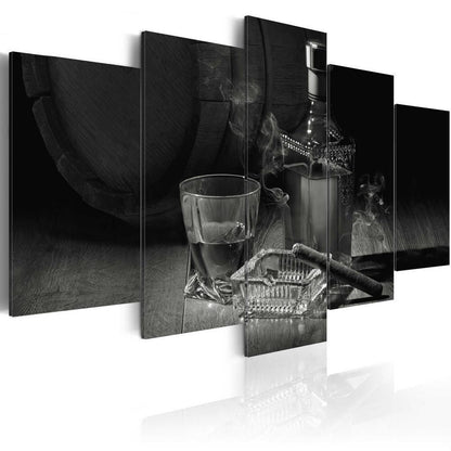 Canvas Print - Gentlemen's Evening III-ArtfulPrivacy-Wall Art Collection