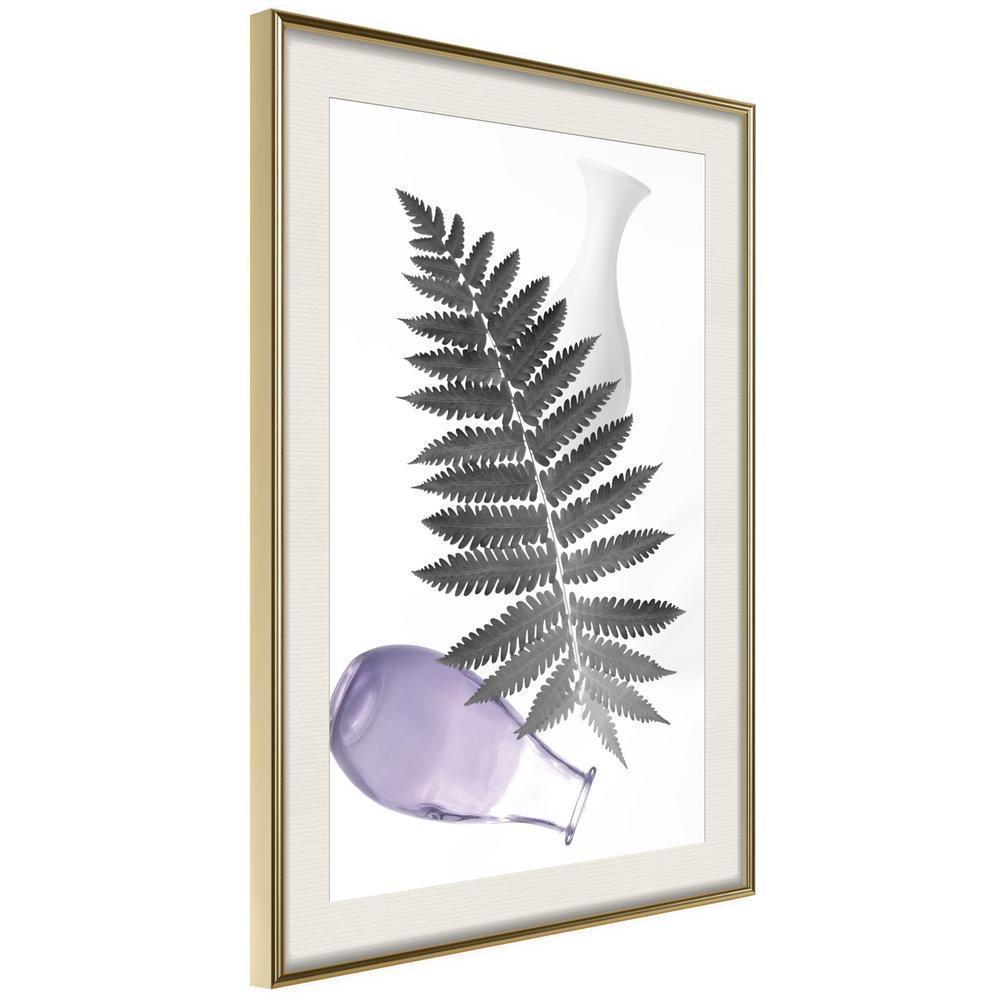 Botanical Wall Art - Floral Alchemy II-artwork for wall with acrylic glass protection