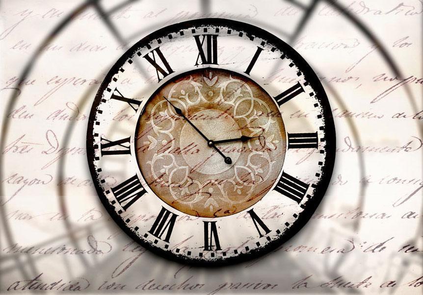 Wall Mural - Clock movement-Wall Murals-ArtfulPrivacy