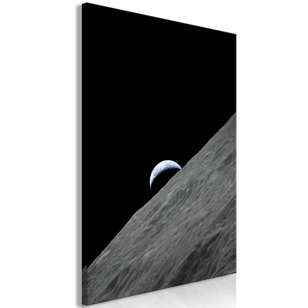 Canvas Print - Lonely Planet (1 Part) Vertical-ArtfulPrivacy-Wall Art Collection