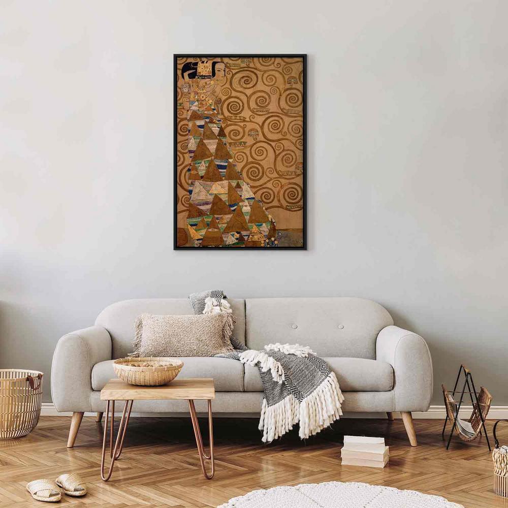 Canvas Print - Expectation (Gustav Klimt)