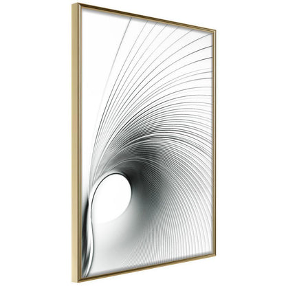 Abstract Poster Frame - Musical Harmony-artwork for wall with acrylic glass protection