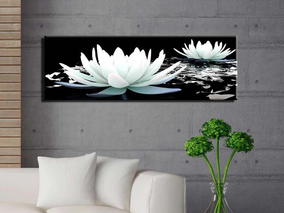 Canvas Print - Alabaster lilies