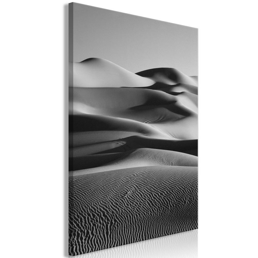 Canvas Print - Desert Dunes (1 Part) Vertical-ArtfulPrivacy-Wall Art Collection