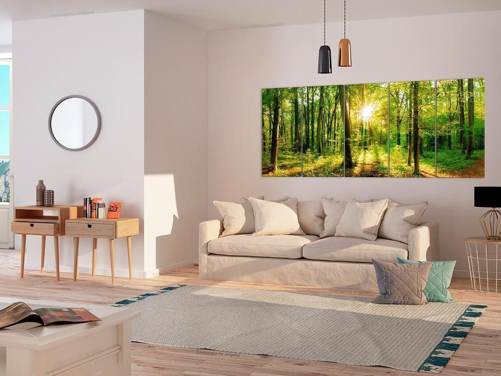 Canvas Print - Magic Forest-ArtfulPrivacy-Wall Art Collection