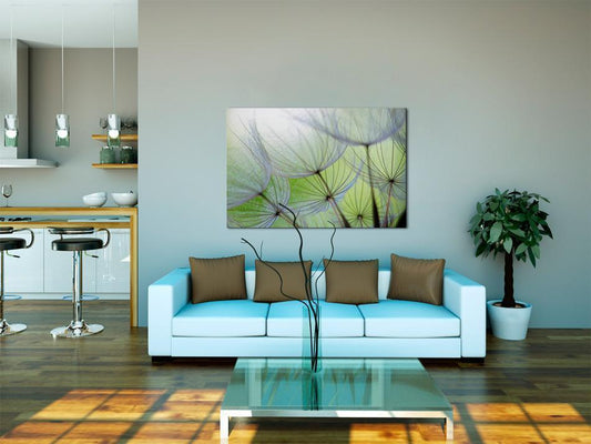 Canvas Print - Dandelion in the wind-ArtfulPrivacy-Wall Art Collection