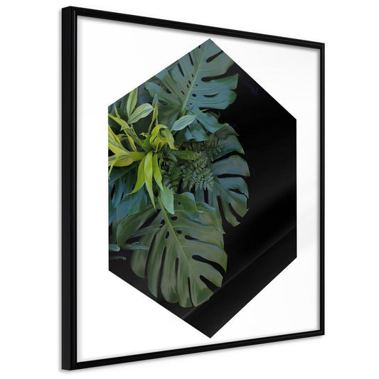 Botanical Wall Art - Cell of Jungle-artwork for wall with acrylic glass protection