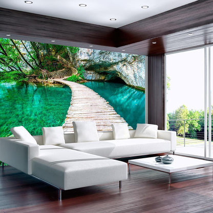 Wall Mural - Plitvice Lakes National Park Croatia-Wall Murals-ArtfulPrivacy