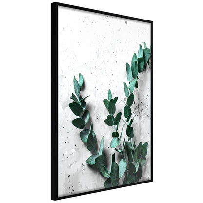 Botanical Wall Art - Green Element-artwork for wall with acrylic glass protection