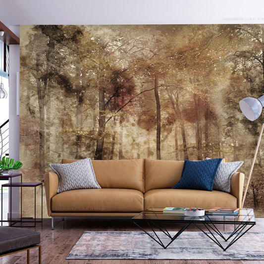 Wall Mural - Lost in the woods-Wall Murals-ArtfulPrivacy