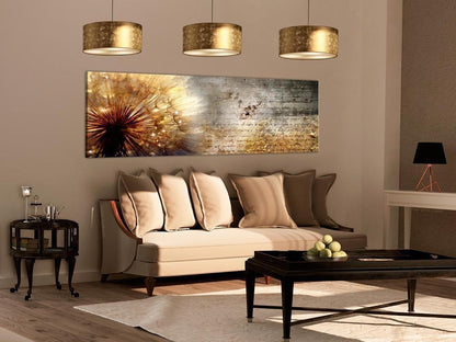 Canvas Print - Golden Dandelion-ArtfulPrivacy-Wall Art Collection