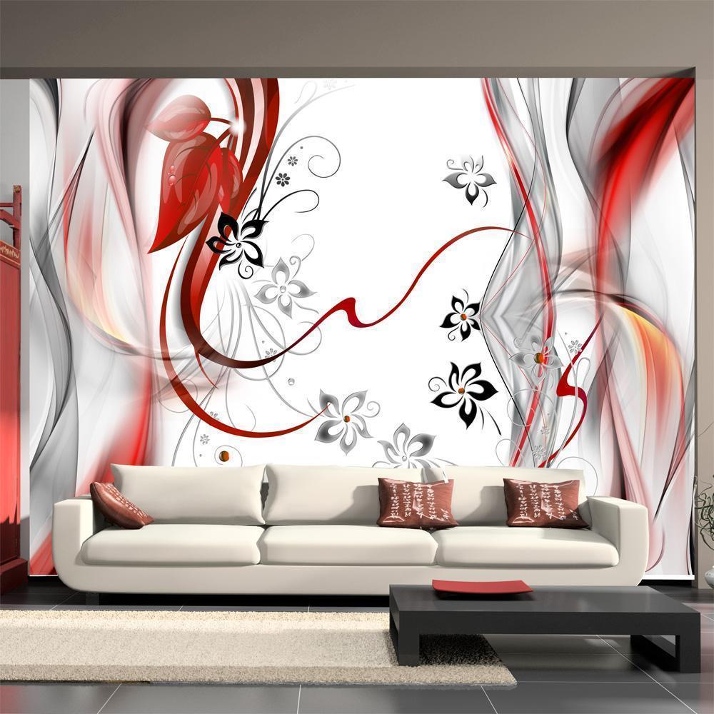 Wall Mural - Airy fabric-Wall Murals-ArtfulPrivacy