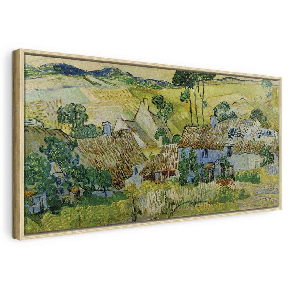 Canvas Print - Farms near Auvers (Vincent Van Gogh)