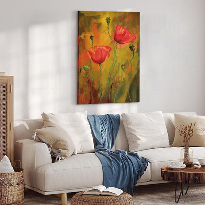 Canvas Print - The Awakening of Poppy-ArtfulPrivacy-Wall Art Collection