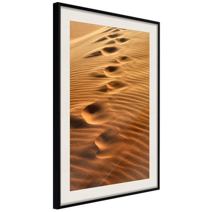 Framed Art - Lost Wanderer-artwork for wall with acrylic glass protection