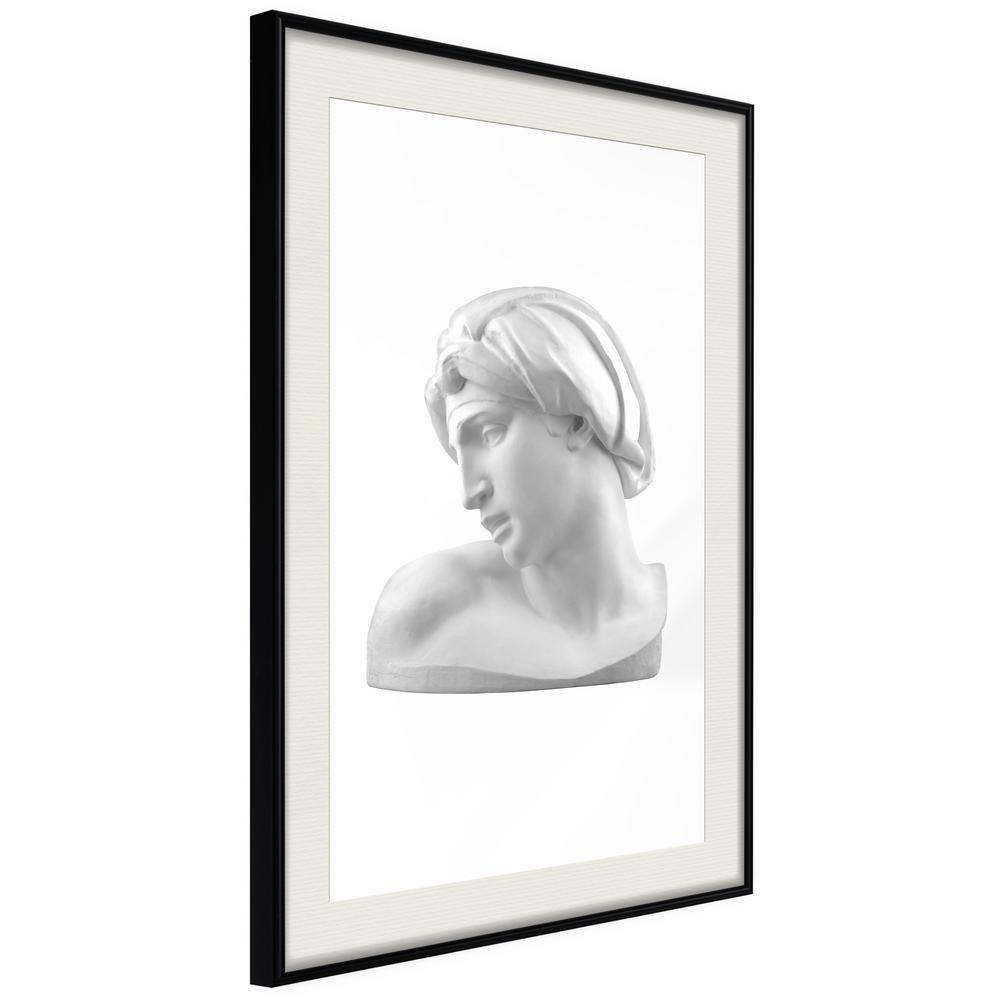 Black and white Wall Frame - The Famous Artist-artwork for wall with acrylic glass protection