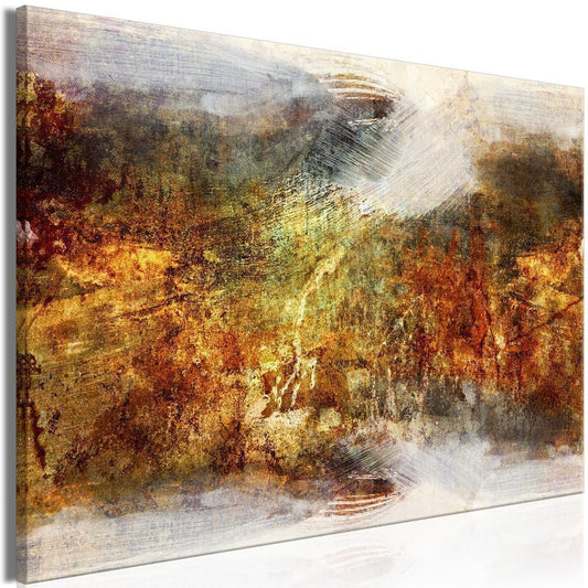 Canvas Print - Explosion of Feelings (1 Part) Wide-ArtfulPrivacy-Wall Art Collection