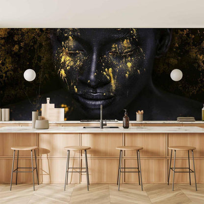 Wall Mural - Bathed in Gold