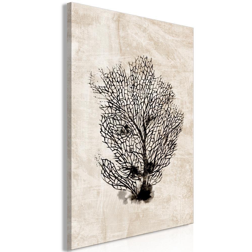 Canvas Print - Sea Fan (1 Part) Vertical-ArtfulPrivacy-Wall Art Collection